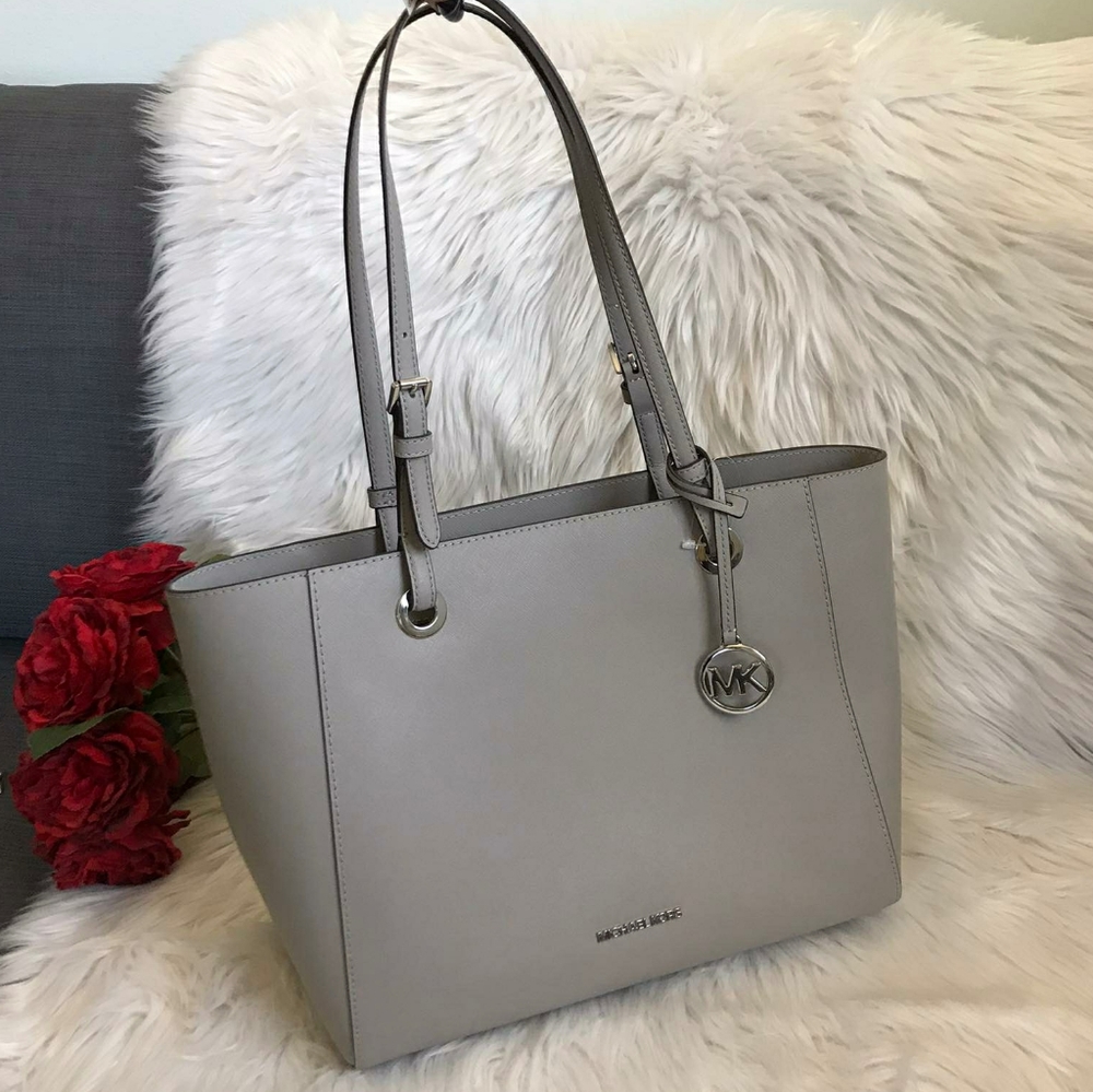 NWT MICHAEL KORS LEATHER WALSH TOTE SHOULDER BAG